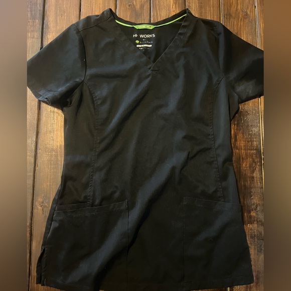 healing hands scrub pants, healing hands scrub top, 1 pair of jogger scrubs. - Picture 7 of 7